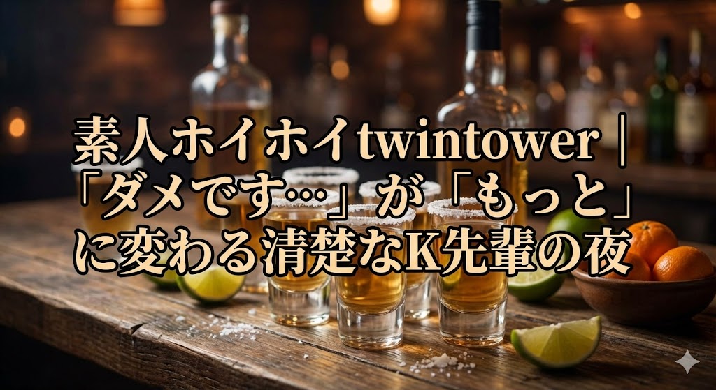 素人ホイホイtwintower｜「ダメです…」が「もっと」に変わる清楚なK先輩の夜