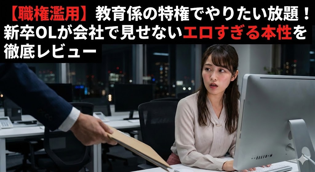 【職権濫用】教育係の特権でやりたい放題！新卒OLが会社で見せないエロすぎる本性を徹底レビュー