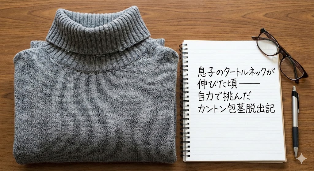 息子のタートルネックが伸びた頃――自力で挑んだカントン包茎脱出記